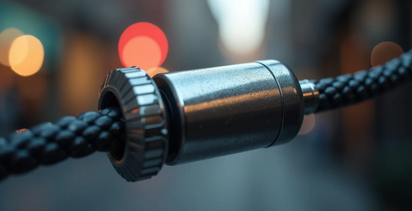 Protection antivol pour câble de recharge de véhicule électrique