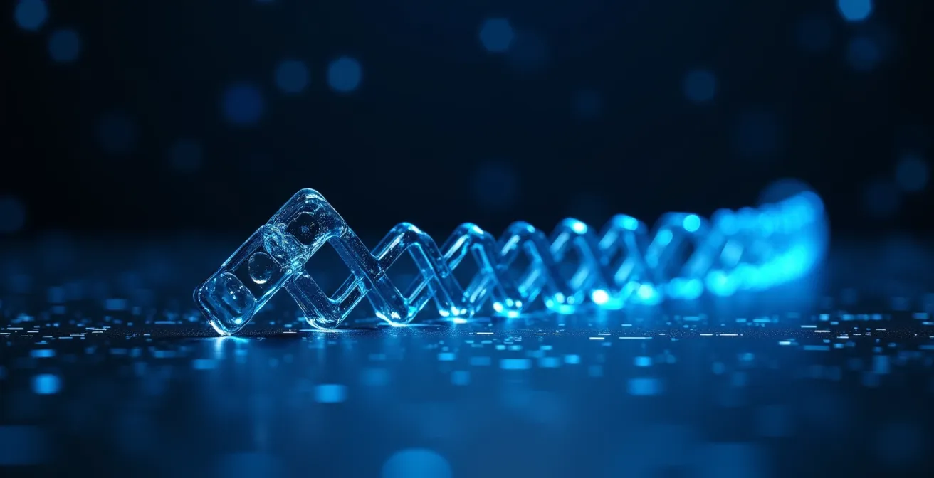 Représentation visuelle de l'effet domino d'une perte de données sur plusieurs niveaux d'entreprise