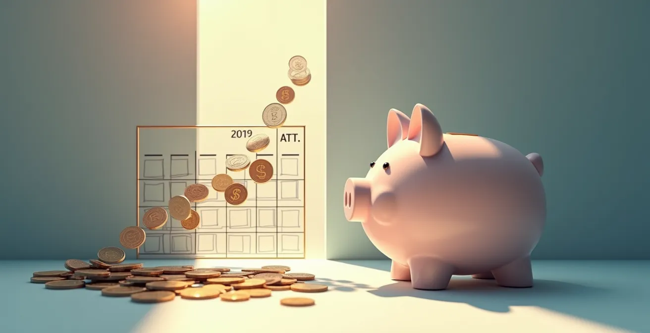 Composition symbolique montrant deux chemins divergents représentant les options de financement éducatif