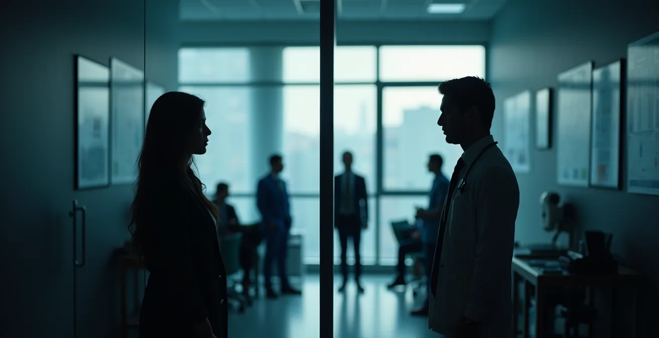 Consultation médicale d'expertise avec médecin conseil assistant la victime