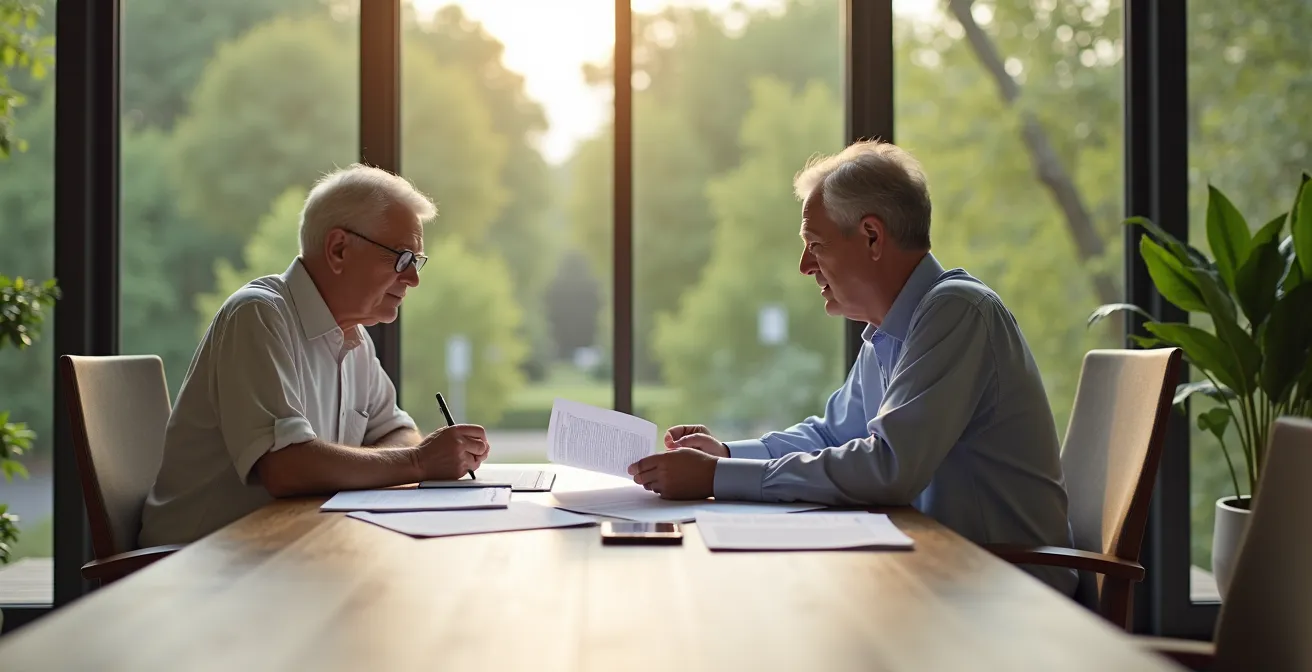 Représentation visuelle de la stratégie d'optimisation fiscale pour la retraite avec l'assurance vie